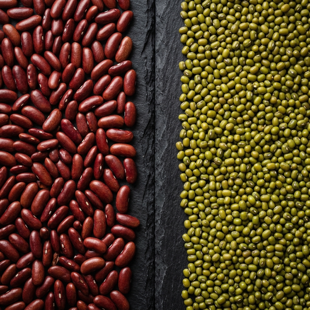Beans (Rajma, Moong)